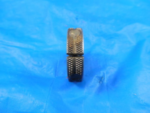 3/16 64 NS 1 LEFT HAND THREAD RING GAGE .1875 NO GO ONLY PD= .1733 3/16-64 L.H.
