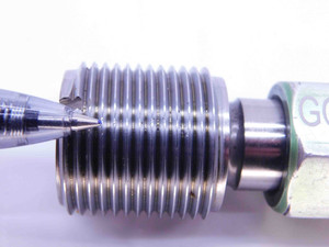 1" 14 UNS 3B THREAD PLUG GAGE 1.0 1.00 1.000 GO NO GO P.D.'S = .9536 & .9590 - 1143BP1