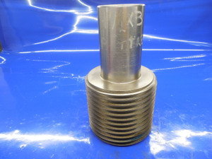 SHOP MADE 4 1/2 3 BUTTRESS THREAD PLUG GAGE 4.5 QUALITY SHOP INSPECTION 4 1/2-3