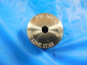 .1730 DIA CL XX SMOOTH PLAIN BORE RING GAGE NO GO .1875 UNDERSIZE 11/64 .1719 OS