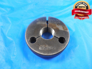 7/8 24 USF LEFT HAND THREAD RING GAGE .875 GO ONLY P.D. = 8479 L.H. QUALITY TOOL