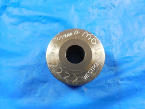 .3600 DIA CLASS XX CARBIDE SMOOTH PLAIN BORE RING GAGE NO GO .3750 UNDERSIZE 3/8