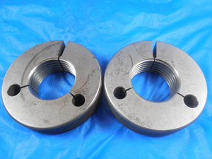 1 3/16 9 THREAD RING GAGES 1.1875 GO NO GO QUALITY INSPECTION TOOLS 1.1875-9