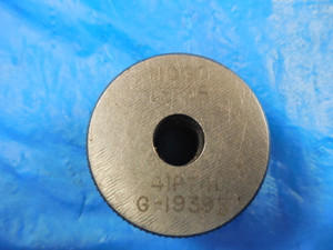 .3728 DIA SMOOTH PLAIN BORE RING GAGE NO GO .3750 UNDERSIZE 3/8 INSPECTION TOOL
