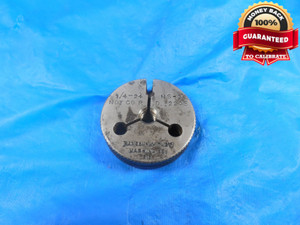 1/4 24 NS 3 THREAD RING GAGE .25 NO GO ONLY P.D. = .2205 QUALITY 1/4-24 TOOL