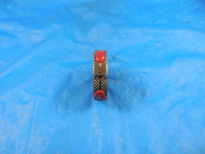 3/16 24 NS 2 DOUBLE LEAD THREAD RING GAGE .1875 NO GO ONLY PD = .1571 DBL. THRD.