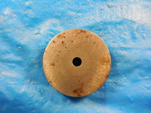 .1247 DIA CLASS XX CARBIDE SMOOTH PLAIN BORE RING GAGE GO .1250 UNDERSIZE 1/8