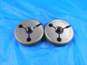 .480 32 UNS 2A THREAD RING GAGES 0.480 GO NO GO P.D.'S = .4587 & .4552 .480-32