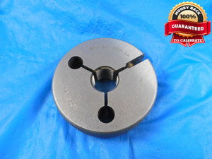 9/16 24 UNEF 2A THREAD RING GAGES .5625 NO GO ONLY P.D. = .5303 QUALITY 9/16-24