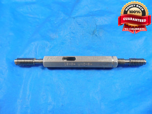 12 24 UNC 2A SET THREAD PLUG GAGE #12 .216 GO NO GO P.D.'S = .1879 & .1845 CHECK