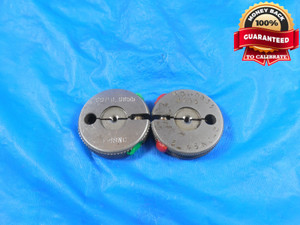 3 48 NC 2 THREAD RING GAGES #3 .099 GO NO GO P.D.'S = .0855 & .0833 #3-48 TOOL