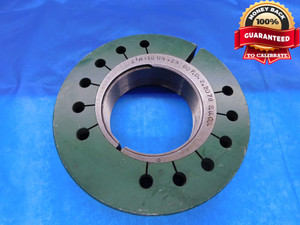2 1/4 16 UN 2A THREAD RING GAGE 2.25 GO ONLY P.D. = 2.2078 N-2A INSPECTION CHECK - DS1144BU