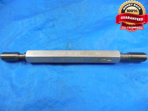 9/32 32 NS LEFT HAND SET THREAD PLUG GAGE .2813 GO NO GO PD'S = .2600 & .2582 LH