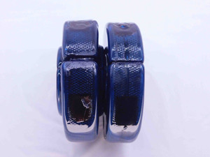 M36 X 4 6g METRIC THREAD RING GAGES 36 4.0 GO NO GO P.D.'S = 33.342 & 33.118 - JF1441BU