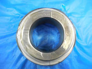 74.447 mm CL XX MASTER PLAIN BORE RING GAGE 74 OVERSIZE 2.9375 -.0066 74.5