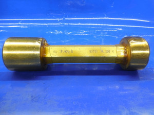 37.870 & 38.250 MM CLASS X SMOOTH PIN PLUG GAGE GO NO GO 38 MM 38.0 1.500 +.0059