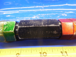 19.85 & 20.50 mm CLASS X SMOOTH PIN PLUG GAGE GO NO GO 20.0 20.50 .8125 -.0054