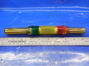 16.650 & 16.950 MM CLASS X SMOOTH PIN PLUG GAGE GO NO GO 17 17.0 MM .6875 -.0202