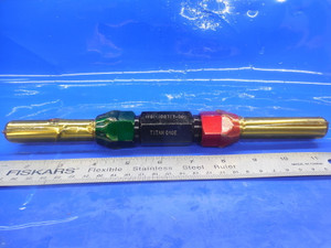 16.350 & 16.900 CLASS X SMOOTH PIN PLUG GAGE GO NO GO 16.0 17.0 MM .6250 +.0404