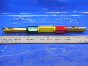 12.120 & 12.350 mm CLASS X SMOOTH PIN PLUG GAGE GO NO GO 12 12.0 MM .5000 -.0138