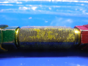 6.150 & 6.330 MM CLASS X SMOOTH PIN PLUG GAGE GO NO GO 6 6.0 MM .2500 -.0008