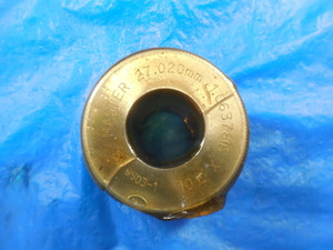 27.020 MM CLASS X MASTER PLAIN BORE RING GAGE 27 MM 27.0 OVERSIZE 1.0625 +.00128