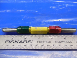 6.30 & 6.70 MM CLASS X SMOOTH PIN PLUG GAGE GO NO GO 6.50 7.0 MM .2500 -.002