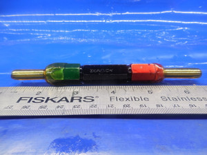 4.670 & 4.930 MM CLASS X SMOOTH PIN PLUG GAGE GO NO GO 5 5.0 MM .1875 -.0036