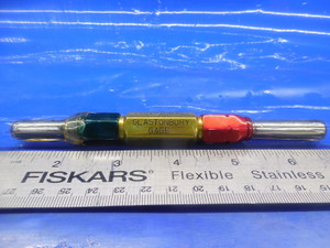 6.426 & 6.502 MM CLASS X SMOOTH PIN PLUG GAGE GO NO GO 6.5 6.50 MM .2500 +.003
