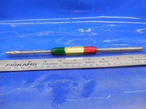 5.070 & 5.330 MM CLASS X SMOOTH PIN PLUG GAGE GO NO GO 5 5.0 MM .1875 +.0121