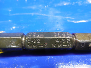 3.920 & 4.320 MM CLASS Z SMOOTH PIN PLUG GAGE GO NO GO 4 4.0 MM .1875 -.0175