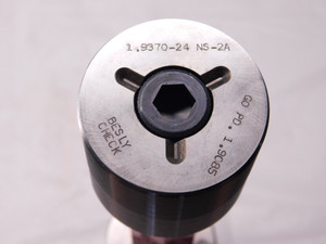 1.937 24 UNS 2A SET THREAD PLUG GAGE  GO NO GO PDS= 1.9085 & 1.9039 NS-2A 1.9370