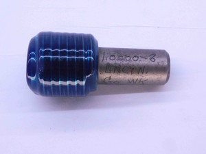 1" 8 UNC THREAD PLUG GAGE 1.0 1.00 1.000 1.0000 GO ONLY P.D. = .9188 2B OR 3B - RL0042RM