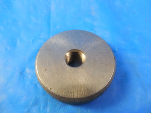 5/16 24 SS SOLID THREAD RING GAGE .3125 GO ONLY P.D. = .2846 QUALITY INSPECTION