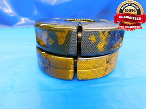 M32 X 1.5 6g METRIC THREAD RING GAGES 32 GO NO GO P.D.'S = 30.994 & 30.844 CHECK - CH1567MW