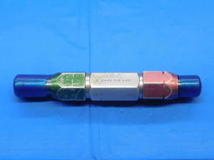 3/4 16 UNF 3B THREAD PLUG GAGE .75 .750 .7500 GO NO GO P.D.'S = .7094 & .7143 - RL0142BU