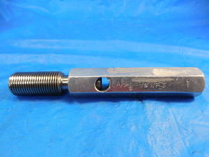 5/8 18 NF 3 SET THREAD PLUG GAGE .625 NO GO ONLY P.D. = .5859 INSPECTION CHECK