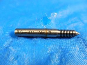 6 40 NF 3 THREAD PLUG GAGE #6 .138 NO GO ONLY P.D. = .1235 NF-3 QUALITY TOOL