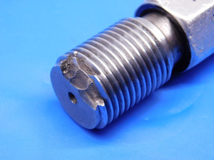 BUDGET 1/2 14 NPSF 2B THREAD PLUG GAGE .5 GO NO GO P.D.'S = .7700 & .7767 .50-14