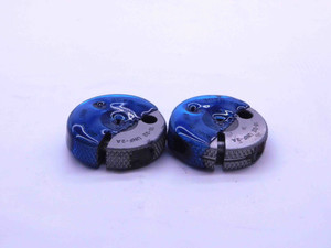 10 32 UNF 2A THREAD RING GAGES #10 .190 .1900 GO NO GO P.D.'S = .1688 & .1658 - RL0321BU