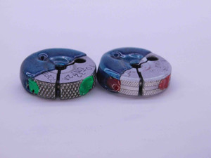 10 32 UNF 2A THREAD RING GAGES #10 .190 .1900 GO NO GO P.D.'S = .1688 & .1658 - RL0321BU
