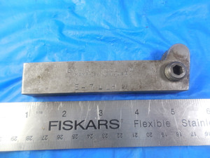EMPIRE TOOL CO. E-7-LH CUT OFF BLADE TOOL HOLDER CNC MACHINE SHOP E7 LEFT HAND