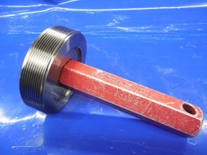 4" 12 N 2 THREAD PLUG GAGE 4.0 NO GO ONLY P.D. = 3.9538 QUALITY INSPECTION 4-12
