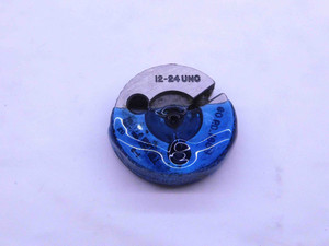 12 24 UNC THREAD RING GAGE #12 .216 .2160 GO ONLY P.D. = .1889 3A INSPECTION - RL0424BU