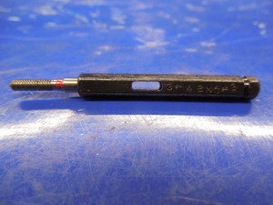 3 48 NC 3 SET THREAD PLUG GAGE #3 .099 GO ONLY P.D. = .0855 QUALITY INSPECTION