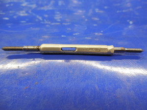 3 48 NC 3 THREAD PLUG GAGE #3 .099 GO NO GO P.D.'S = .0859 & .0877 INSPECTION