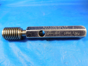 3/4 10 NC THREAD PLUG GAGE .75 GO ONLY P.D. = .7000 NICE INSPECTION 1/64 F.A.