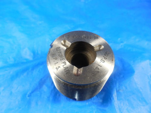 1 3/4 12 UNJS 3B BEFORE PLATE THREAD PLUG GAGE 1.75 GO ONLY P.D. = 1.6983 B.P.