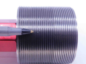 2 1/4 16 UN 2A SET THREAD PLUG GAGE 2.25 2.250 GO NO GO P.D.'S = 2.2078 & 2.2024 - RL0508WK