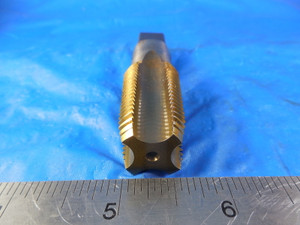VERMONT 1/2 14 NPTF HSG TiN COATED 4 FLUTE PIPE TAP CNC SHOP TOOLING